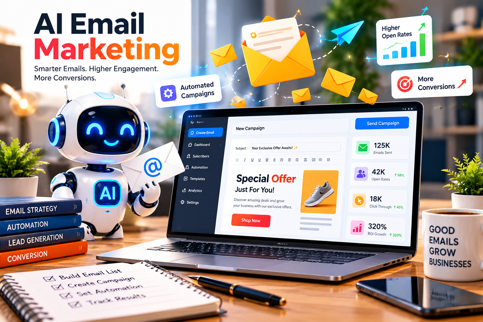 AI email marketing campaign and automation article